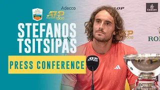 Stefanos Tsitsipas Press Conference After Winning The 2024 Rolex Monte Carlo Masters