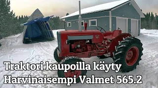 Valmet 565.2 Ryömintävaihteella - Harvinainen löytö | Tuloesittely