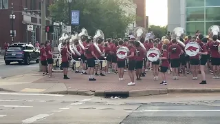 RMB at LR pregame parade 9-1-23