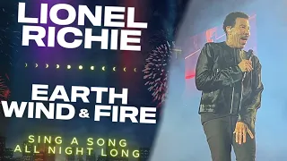 Lionel Richie & Earth, Wind and Fire | Sing a Song All Night Long Tour 5/23/24 Knoxville TN Vlog