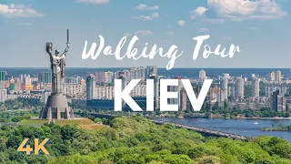 Walking Tour in Kiev (Kyiv) Ukraine | 4K UHD WALK TOUR before War | #ukraine #travel #city #europe