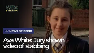 Ava White: Jury shown video of fatal stabbing