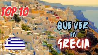 ✈ Que Ver y  Hacer En Grecia En 7 Días | Top 10 Lugares Para Visitar | Guía de Viaje Grecia✅