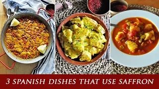 3 SIMPLE + TASTY Spanish Dishes that use SAFFRON