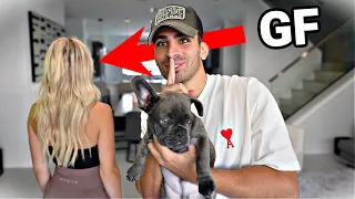 I Surprised My GIRLFRIEND With A New PUPPY! *BEST REACTION*