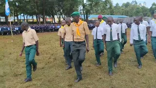 Nyambaria High School SDA Pathfinder Showcase thier parade