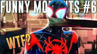 IS SPIDER MAN'S FACE OKAY? - Spider-Man Miles Morales WTF Fails & Funny Moments #6