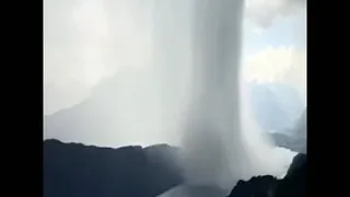 Microburst in Norway