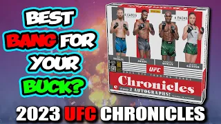 💥KABOOM OR BUST?!💥 2023 UFC Chronicles Hobby Box Review!