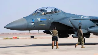 F-15s Fighter Jet at Prince Sultan Air Base, Saudi Arabia