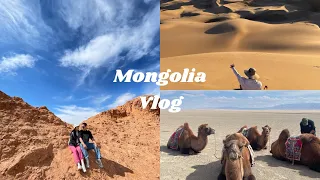 [여행VlOG] 몽골여행🇲🇳 | 차강소브라가 | 욜린암 | 고비사막 | 바양작 | 테를지