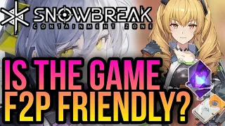 Snowbreak: Containment Zone - How F2P Friendly Is The Game?! *P2W OR F2P FRIENDLY?!*