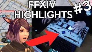 raiding with a rhythm game controller - FFXIV Highlights #3
