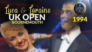 1994 Luca Barricchi and Loraine Baricchi (Barry) at The UK Open Amateur Latin Championships