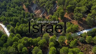 Flight over israel (4K) Amazing nature scenery and relaxing music to relieve stress