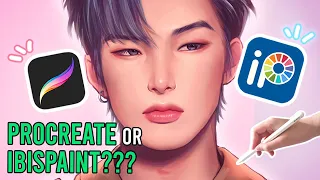 Ibis Paint X vs Procreate | Which one is BETTER???