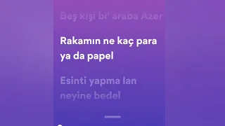 Halodayı (feat.Azer Bülbül) - Aman Güzel Yavaş Yürü (Sözleri - Lyrics) #keşfet