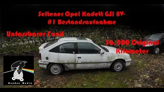 Seltener Opel Kadett E GSI 8V- #1 Bestandsaufnahme