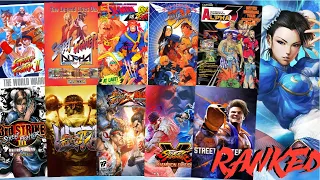 Ranking EVERY Street Fighter Game From WORST TO BEST (Top 17 Games)