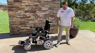 Porto Mobility Ranger The Beast Foldable Power Wheelchair Overview