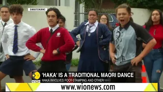 Students perform traditional haka to mourn Christchurch shooting victims