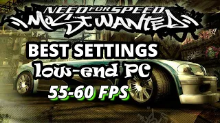 Best Settings for NEED FOR SPEED (MOST WANTED) PS2 PCSX2 1.5.0, LOW-END PC