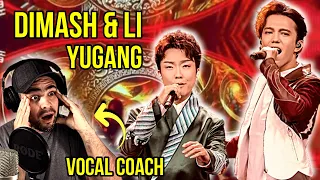 NEW DRUNKEN CONCUBINE + DIVA DANCE | DIMASH & LI YUGANG | VOCAL COACH - REACCIÓN CON SUBTÍTULOS