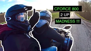 POV Cforce 800xc high speed testing with two people on and off road in 4k