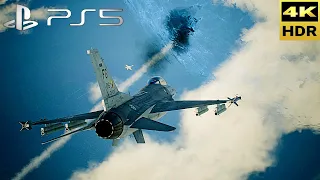 ACE COMBAT 7 Skies Unknown - PS5 Gameplay [ 4K HDR ]