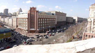 Квартира с балконом и видом на Крещатик посуточно в Киеве