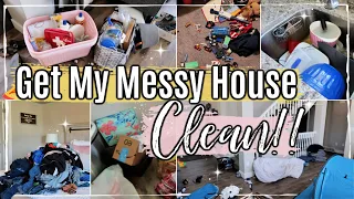 MESSY HOUSE TRANSFORMATION | XTRA SPECIAL CLEAN WITH ME 2019 | COMPLETE DISASTER CLEANING MOTIVATION