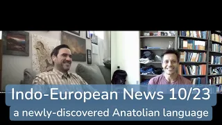 Indo-European News 10/2023 (with Prof. Tony Yates)