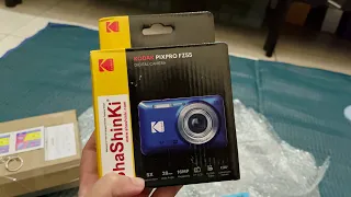 Unboxing & Setup Kodak Pixpro Fz55 | shopee Malaysia