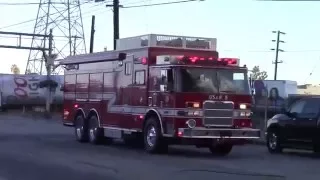 LAFD USAR Task Force 5 responding