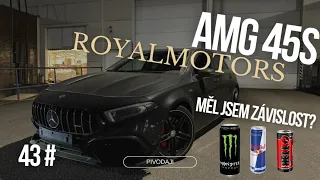 43# Mercedes AMG 45S pro RoyalMotorsSK, závislost na Energy drincích❓a nehoda u Humpolce