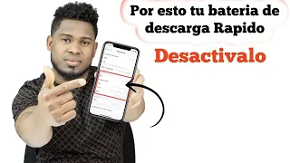 Mi iPhone se descarga muy rápido -Solución