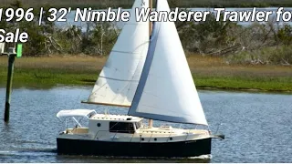 SOLD/Nimble Wanderer 32. The trailerable pocket trawler/motor sailer.