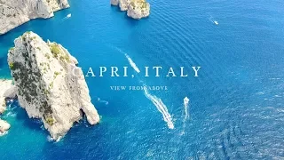 CAPRI ISLAND ITALY Drone dji mavic pro travel video PARADISE PICNIC PHOTOGRAPHY
