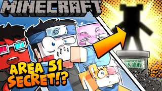 TEDDY BEAR WAS IN AREA 51 ON MINECRAFT!!! - Ep. 30! #Area51storm 👽 PART 2!