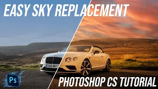 How To Replace Sky in Your Photo in SECONDS! | Crazy Trick | Photoshop 2022