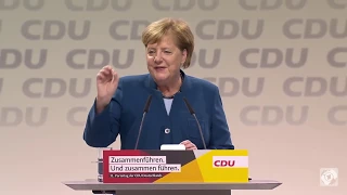 Merkel geht – letzte Rede als CDU-Chefin