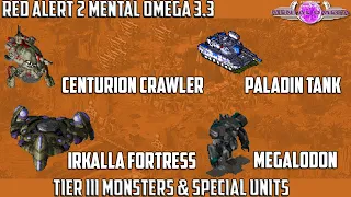 MENTAL OMEGA 3.3 Red Alert 2 - Tier 3 Monsters & Special Units