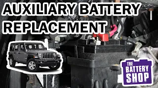 Jeep Wrangler New Auxiliary Battery Install