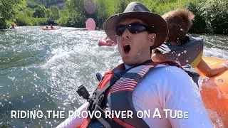 Overcoming a flash flood incident by riding a river on a tube.  Could this help?