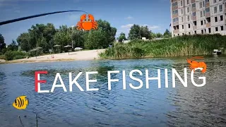 Spring 🌤️  lake 💦  fishing 🐠 Lovers - #риболовля в Україні, #озеро села #Гатне біля міста Київ