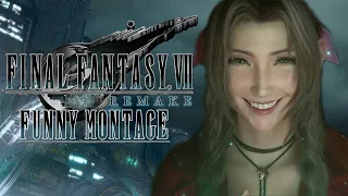 Final Fantasy VII REMAKE Funny Moments Montage Compilation