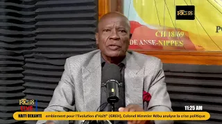 #HAITI|DEKANTE|Colonel Himmler Rébu,Président du GREH