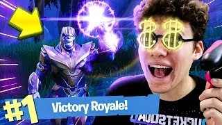 THANOS INFINITY GAUNTLET GAMEPLAY! - Fortnite Battle Royale (OVERPOWERED)