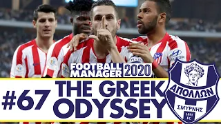 ATLETICO MADRID | Part 67 | THE GREEK ODYSSEY FM20 | Football Manager 2020