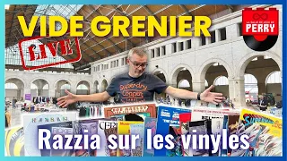 #187 - VIDE GRENIER LIVE - Jeu vidéo, BDs et ENORME razzia sur les Vinyles 😱